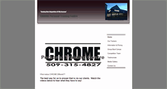 Desktop Screenshot of chromepersonaltraining.com